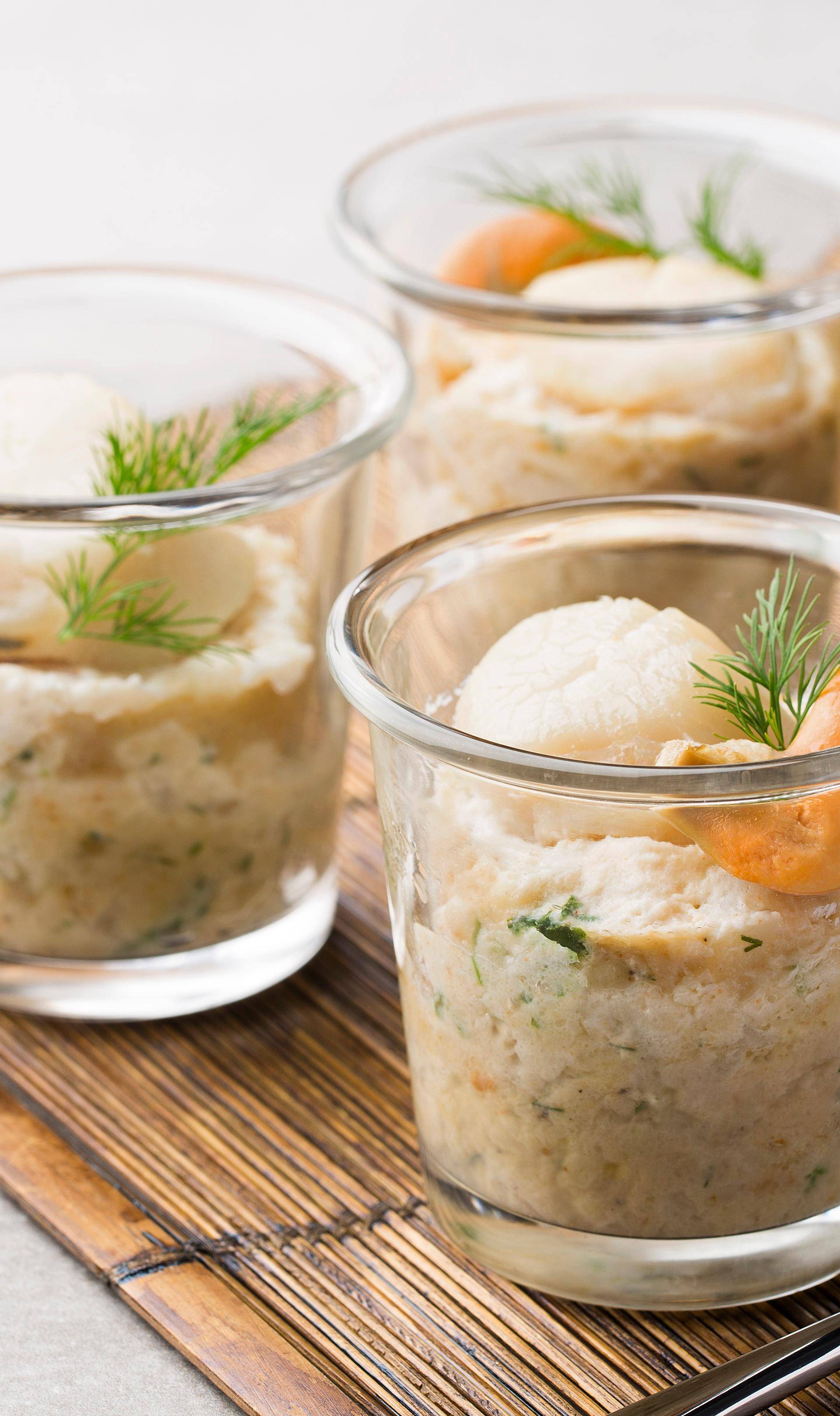 Terrina z hřebenatek a bylinek - recept Cookeo | Tefal