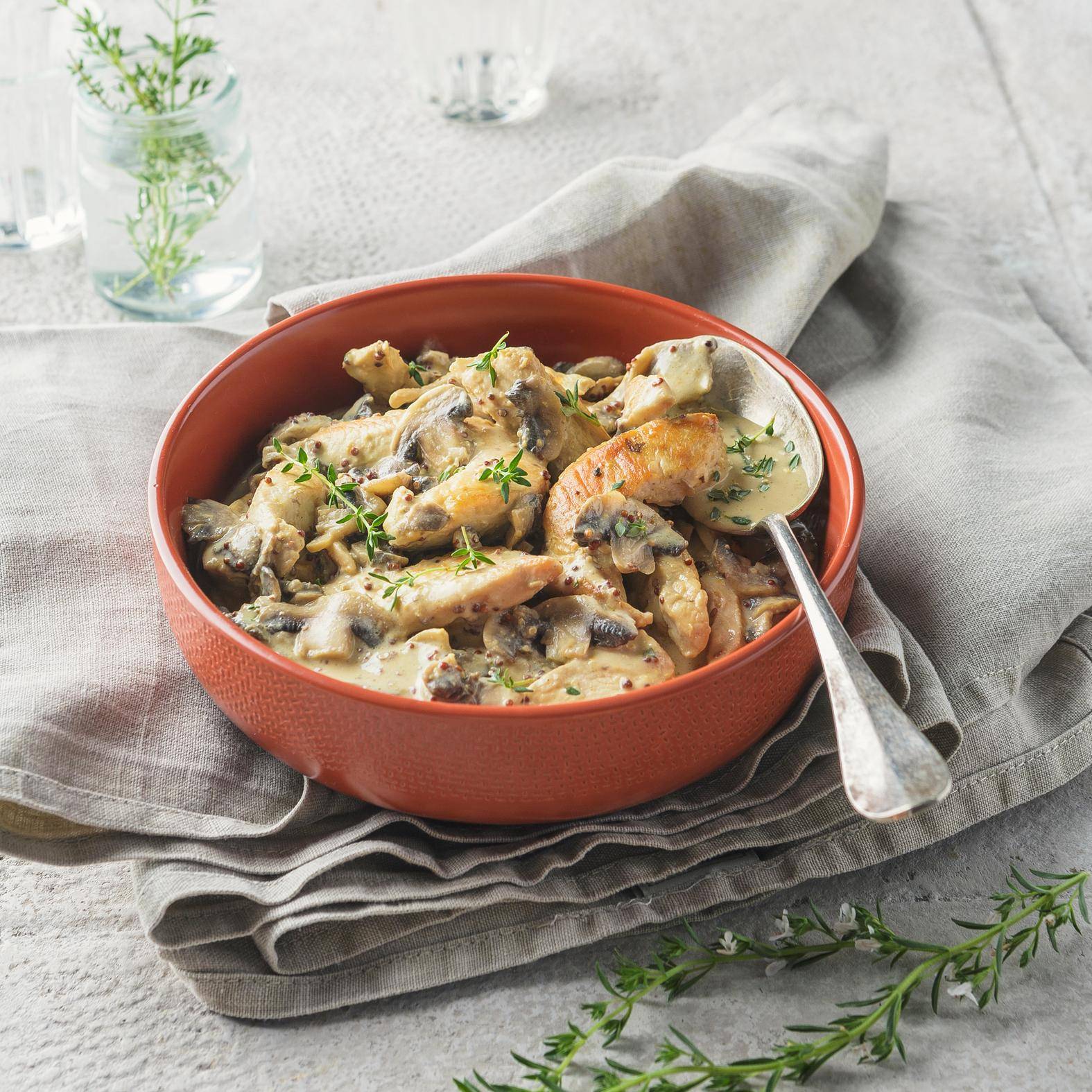 Kuřecí s hořčicí - recept Hrnce a pánve | Tefal