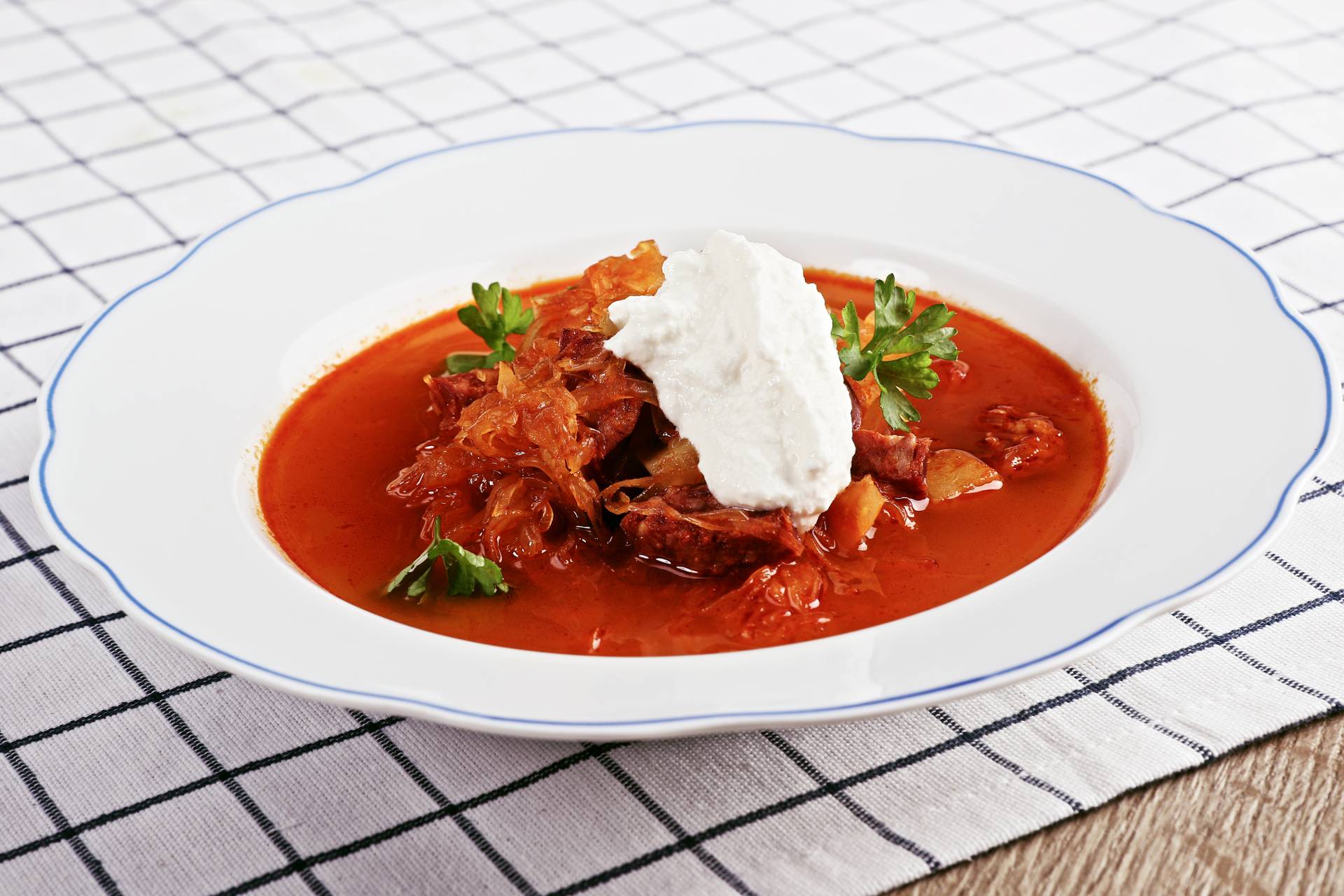 Zelná polévka s klobásou - recept Cookeo | Tefal