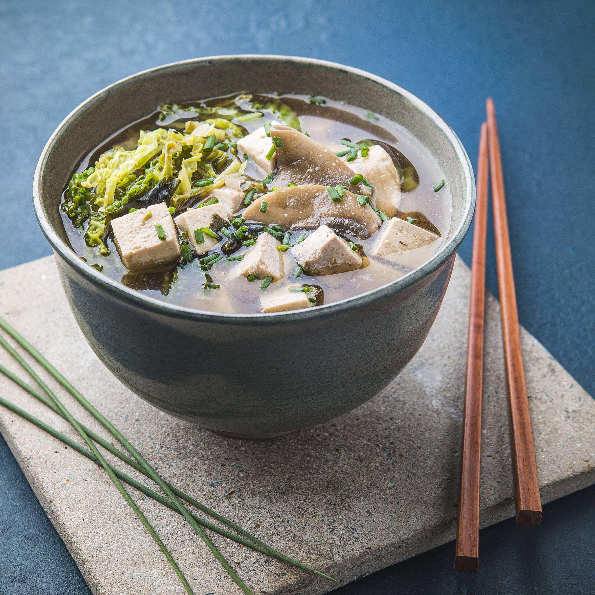 Polévka miso se zelím - recept Cookeo | Tefal