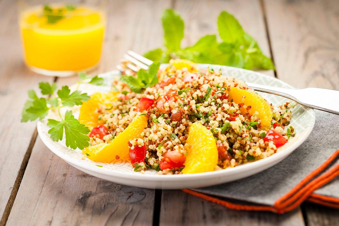 Tabouleh s quinoou a pomeranči - recept Cookeo | Tefal