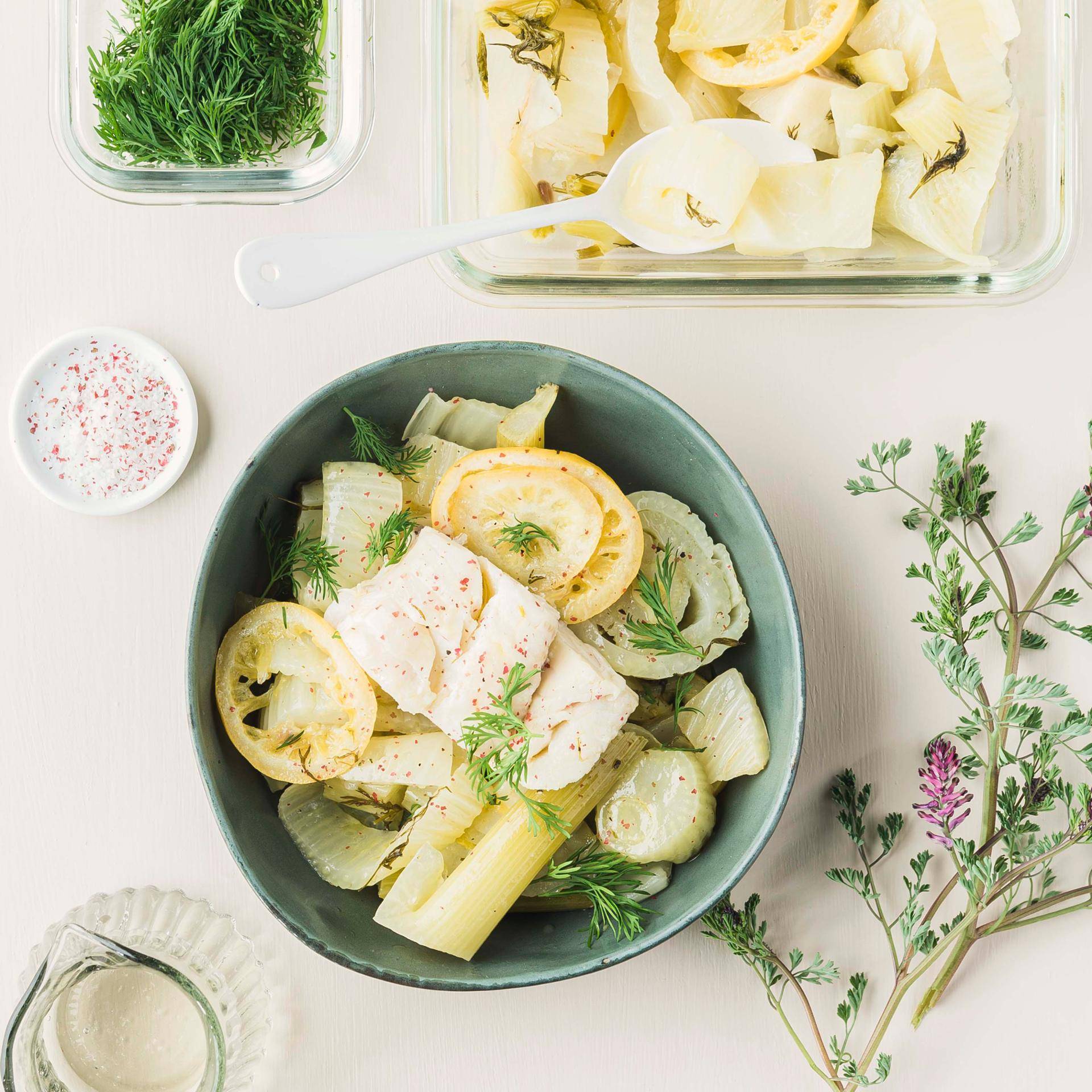 Ryba s fenyklem a koprem - recept Cookeo | Tefal