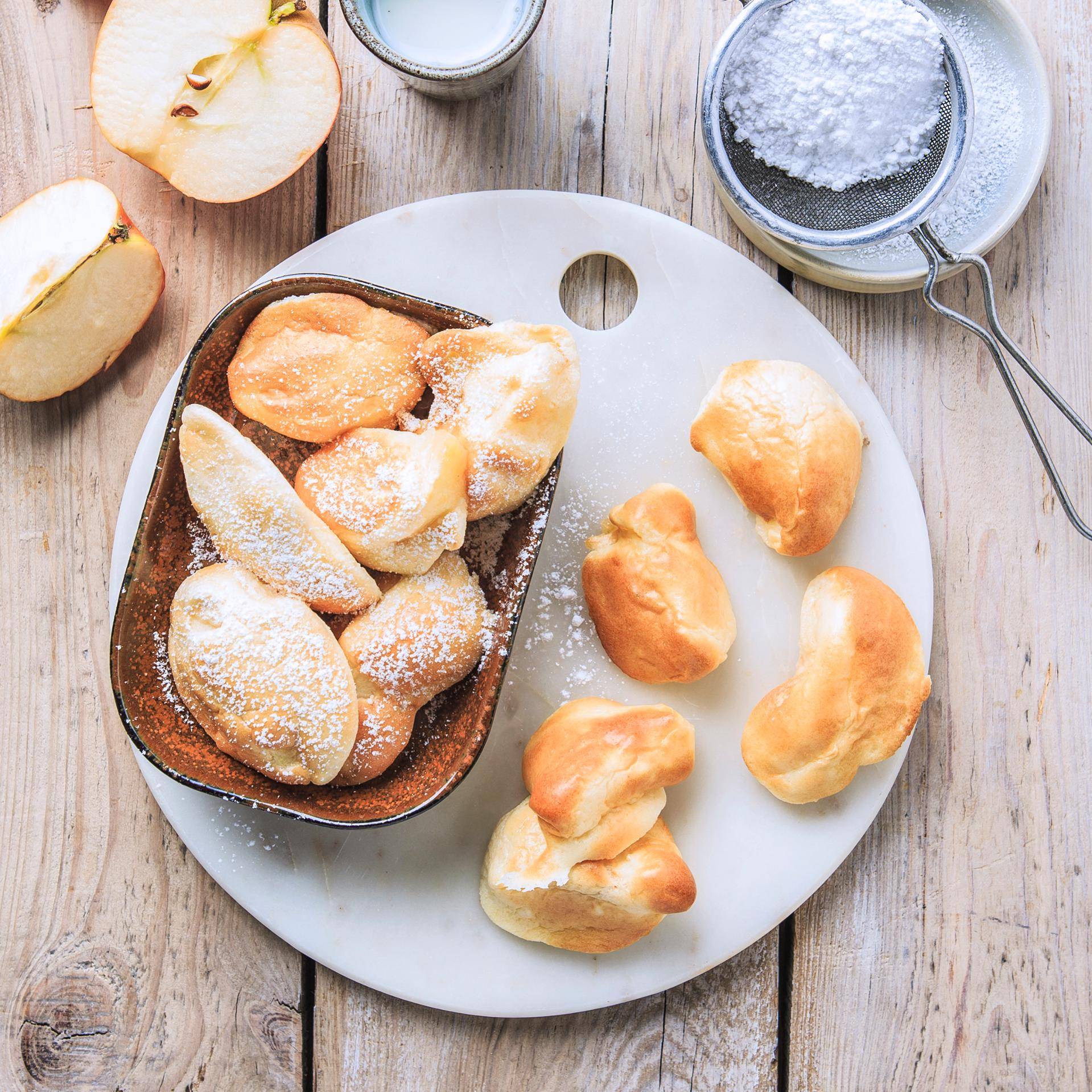 Jablečné koblížky - recept Cookeo | Tefal