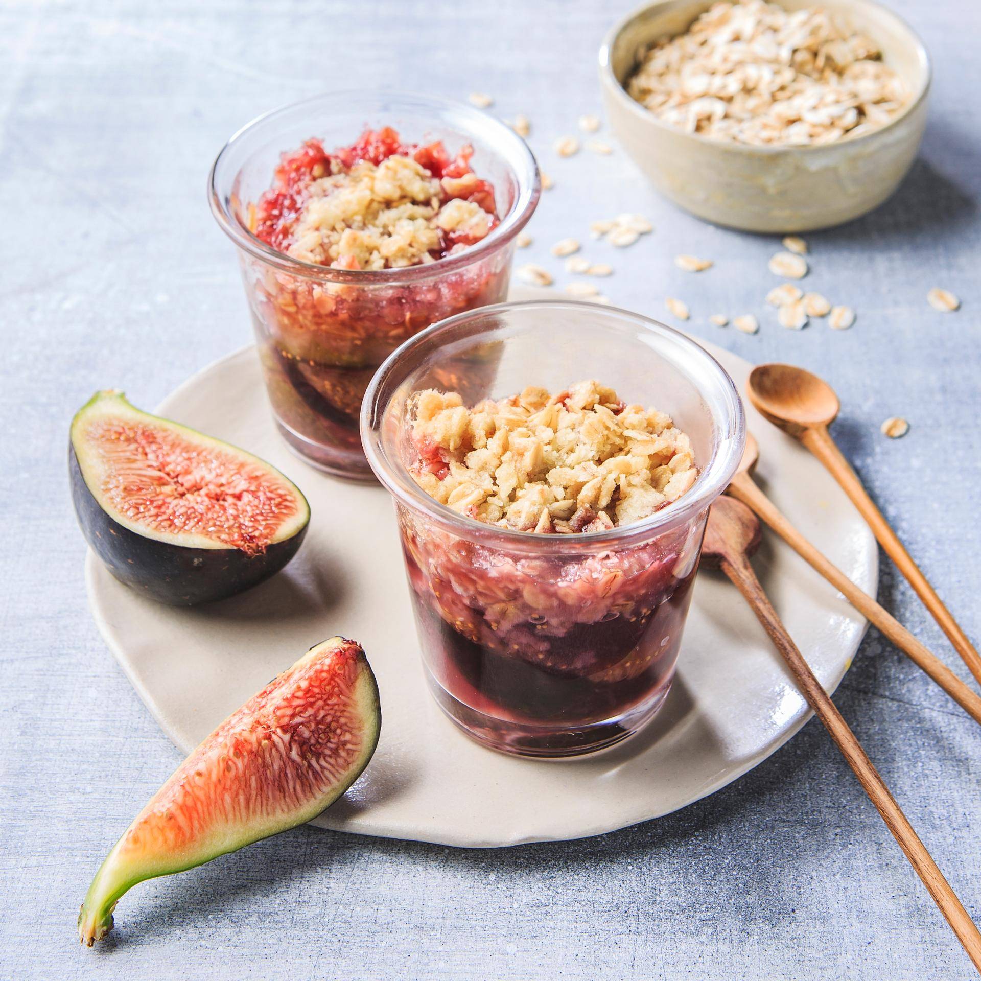 Roast Figs Crumble - recept Cookeo | Tefal