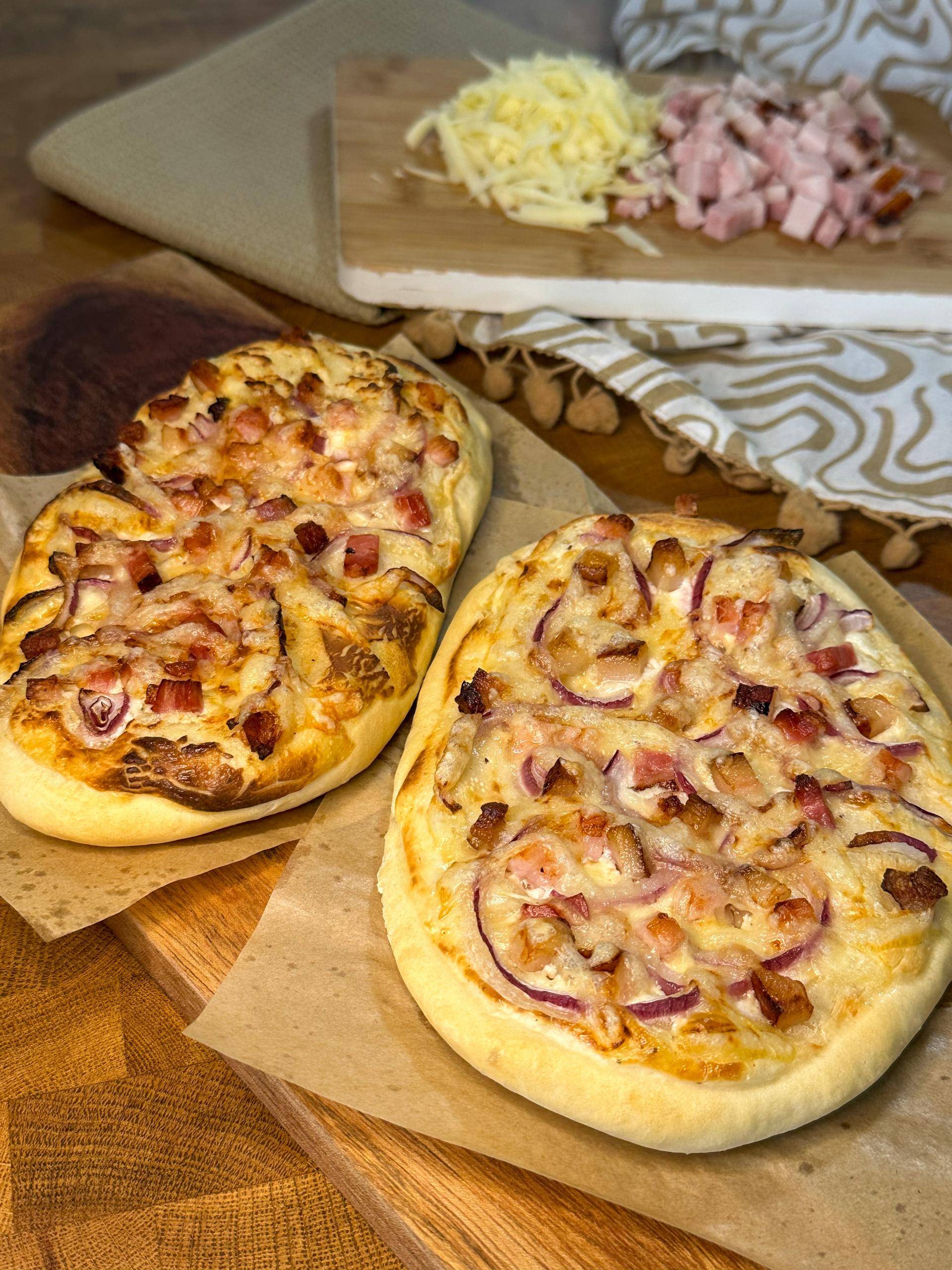 Flammkuchen - recept EASY FRY & GRILL 2 in 1 MECHANICAL | Tefal