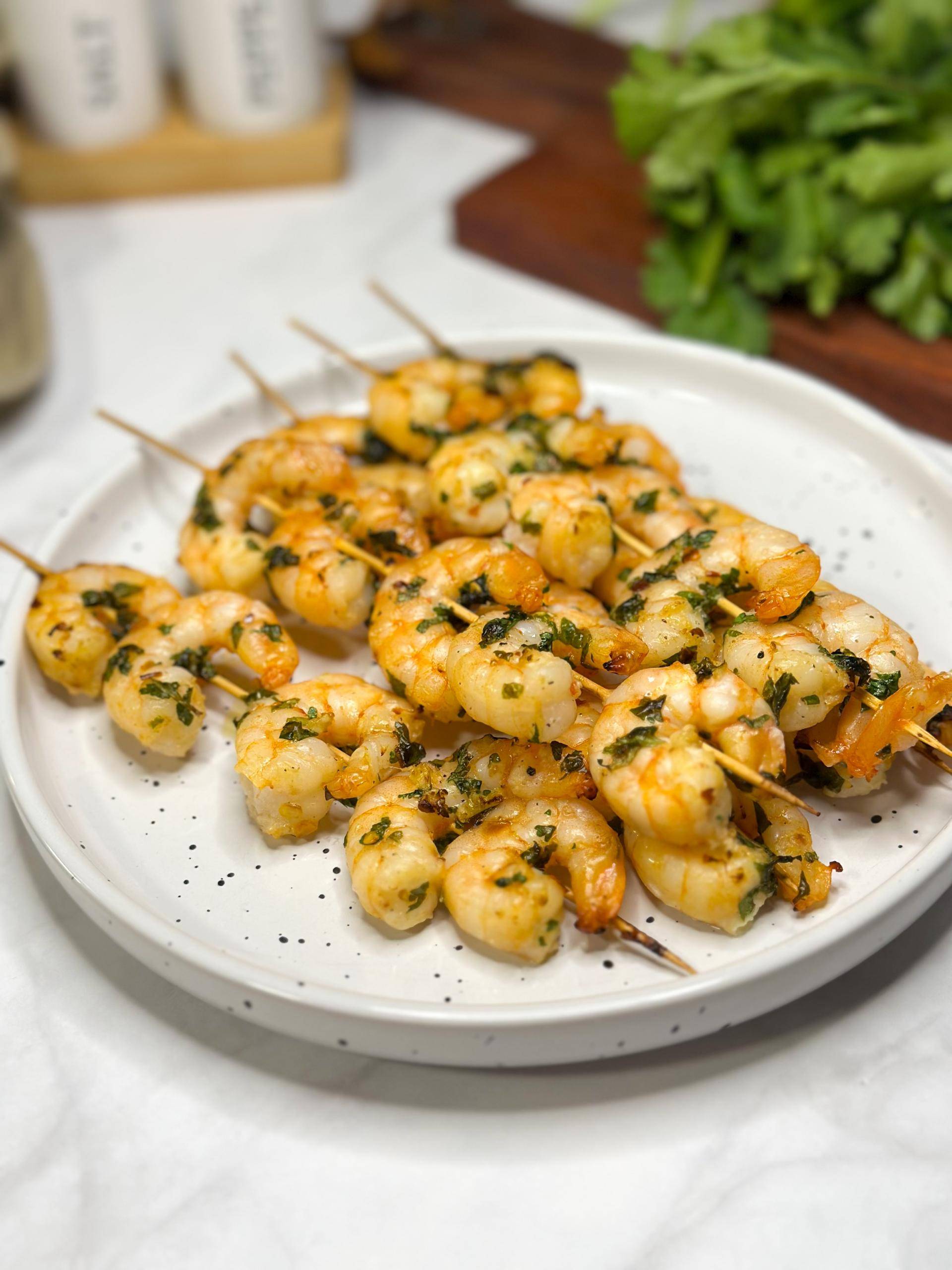 Krevetový špíz - recept EASY FRY & GRILL 2 in 1 MECHANICAL | Tefal