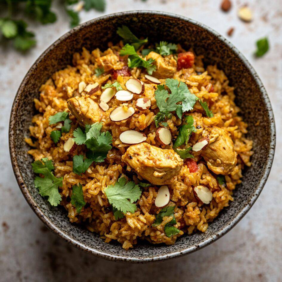 Expresní kuřecí korma a křupavá rýže - recept Cookeo Infinity Autostir | Tefal