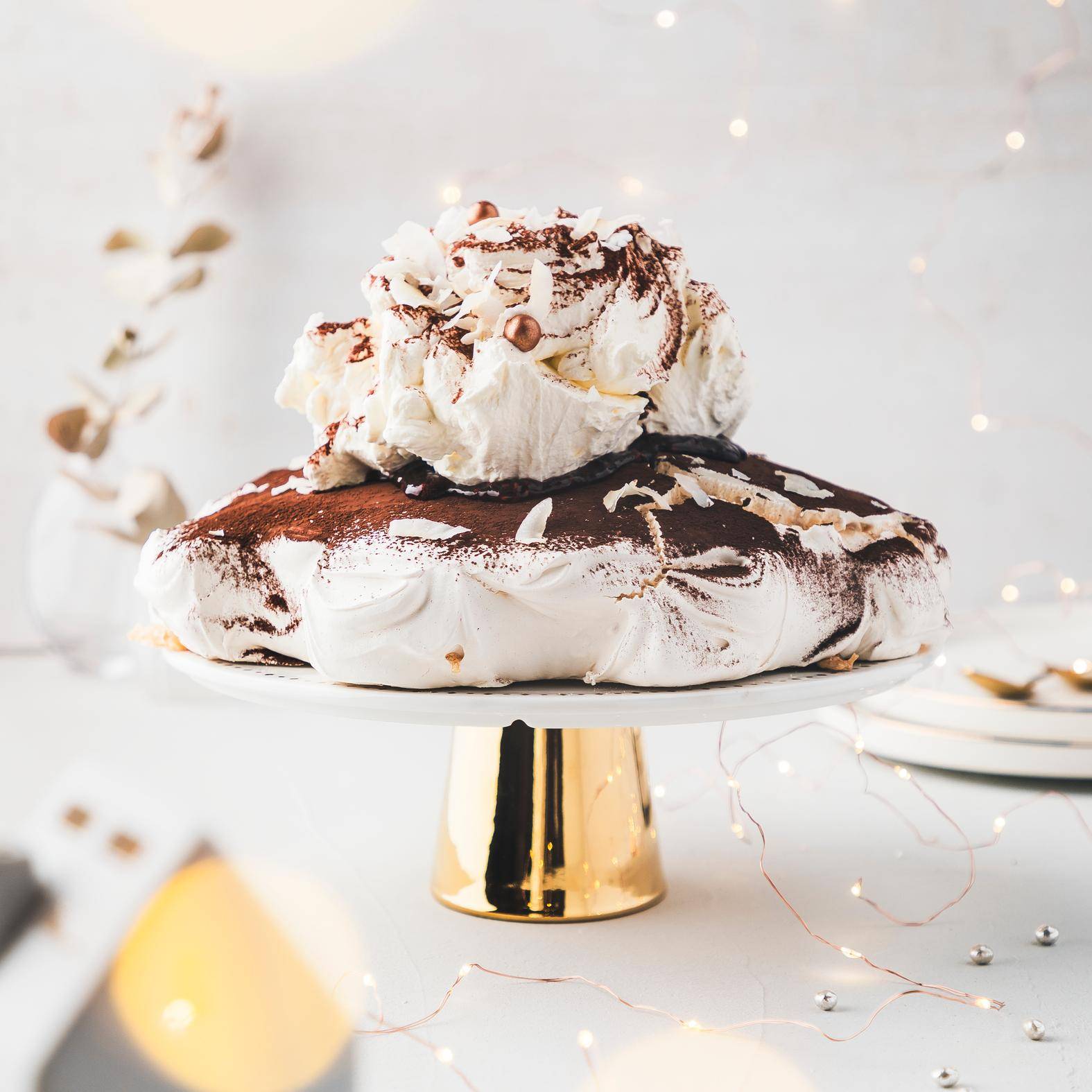 Čokoládová Pavlova Lamington - recept Kitchen Machines Touch/Touch + | Tefal