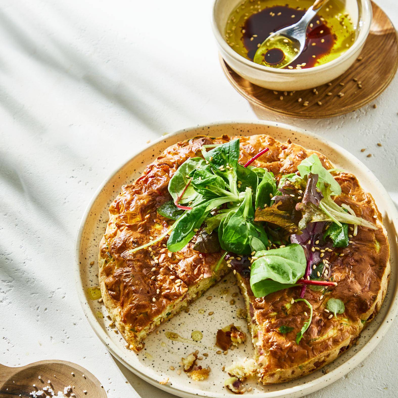 Obří cuketová palačinka - recept Easy Fry Mega | Tefal