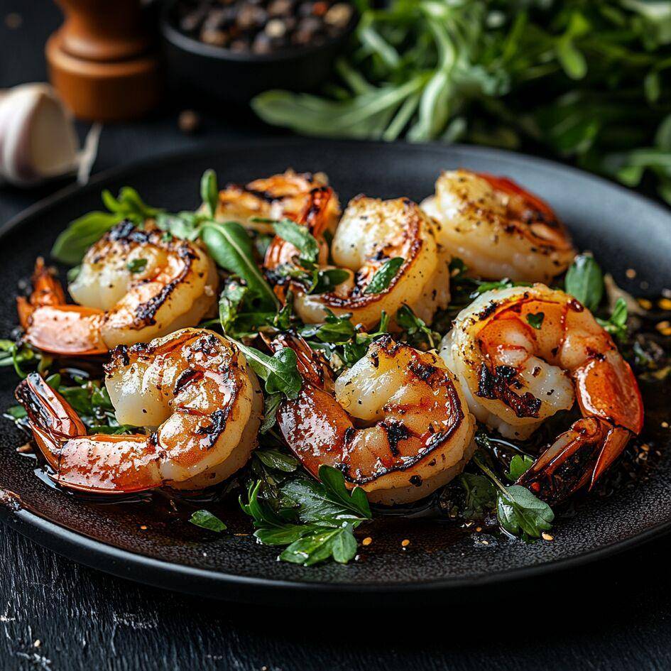 Krevety restované s česnekem a chilli - recept Hrnce a pánve | Tefal