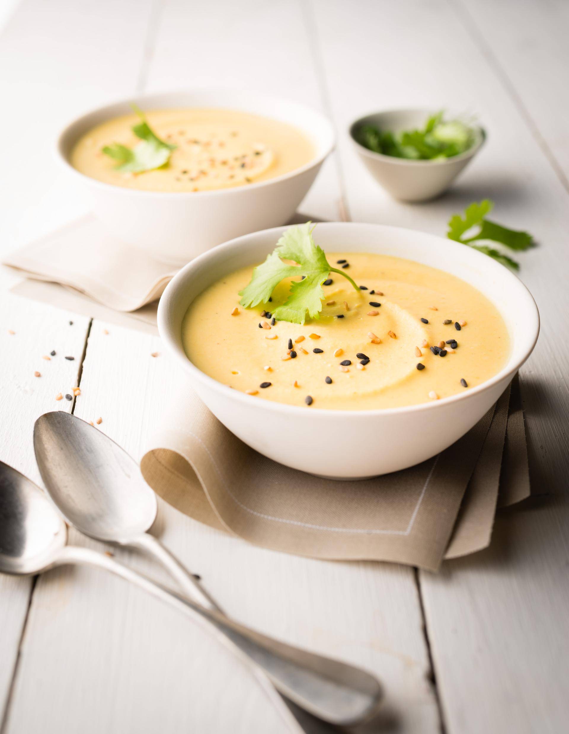 Krémová polévka z červené čočky - recept Cookeo | Tefal