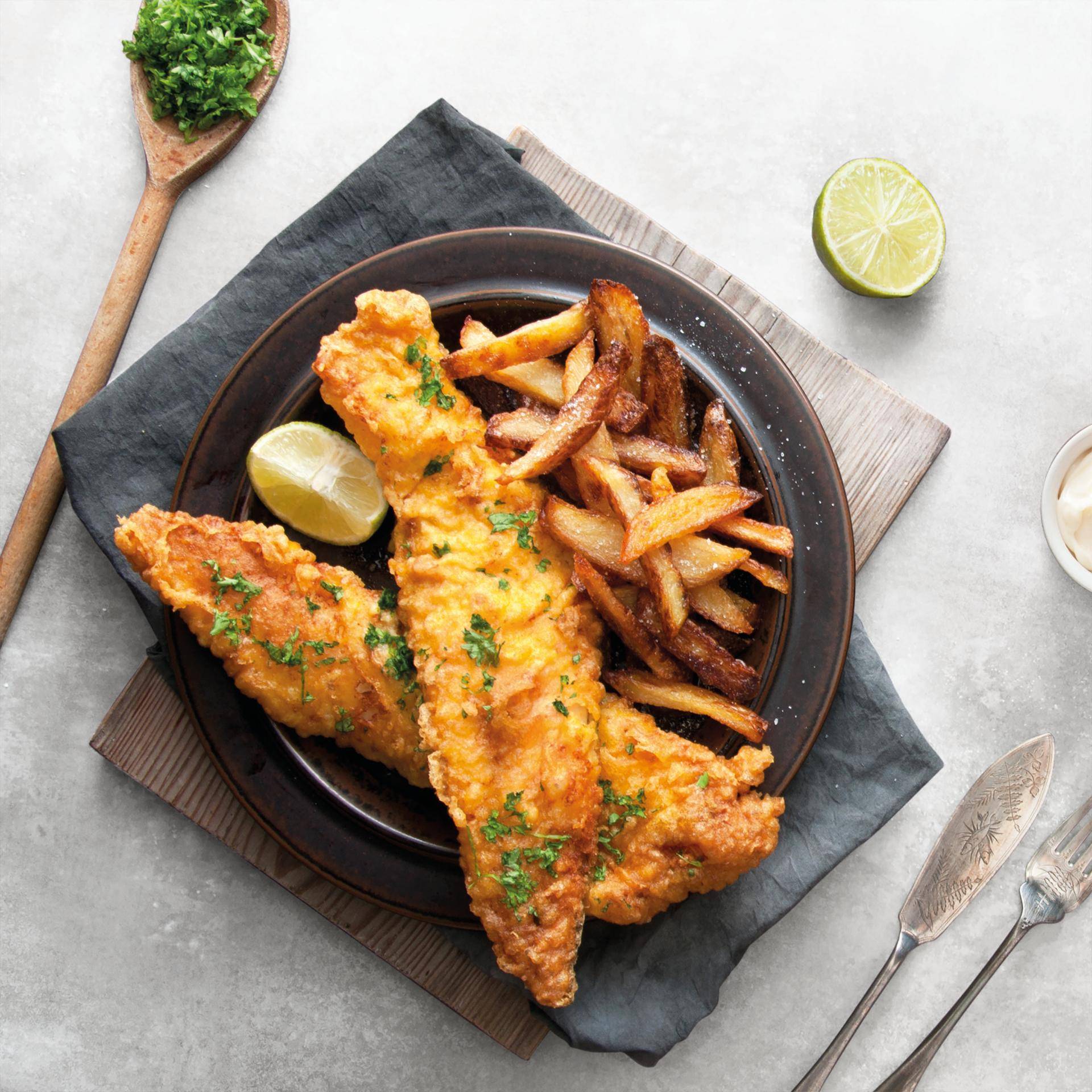 Fish and chips - recept Dual EasyFry&Grill | Tefal