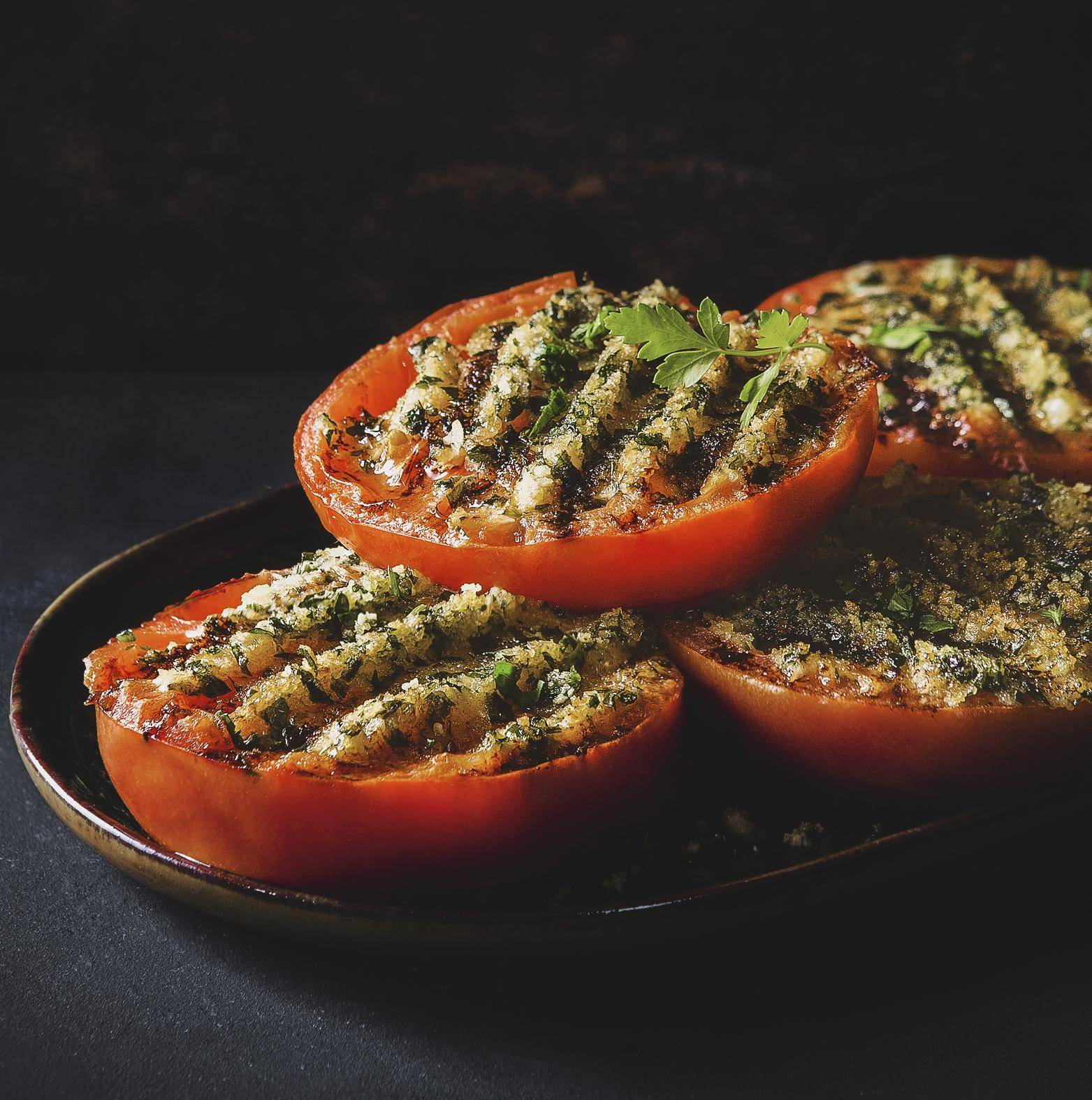 Rajčata po provensálsku - recept Optigrill Elite | Tefal