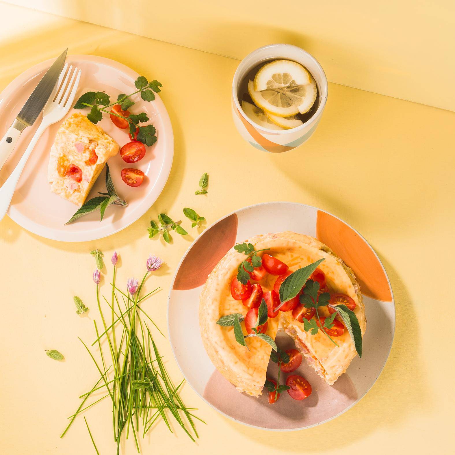 Quiche bez kůrky - recept Cookeo | Tefal