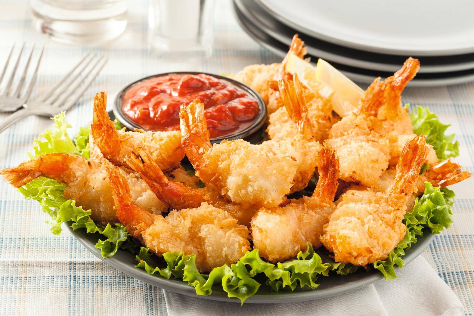 Křupavé obalované krevety ve sladkokyselé omáčce - recept Easy Fry XL Surface | Tefal