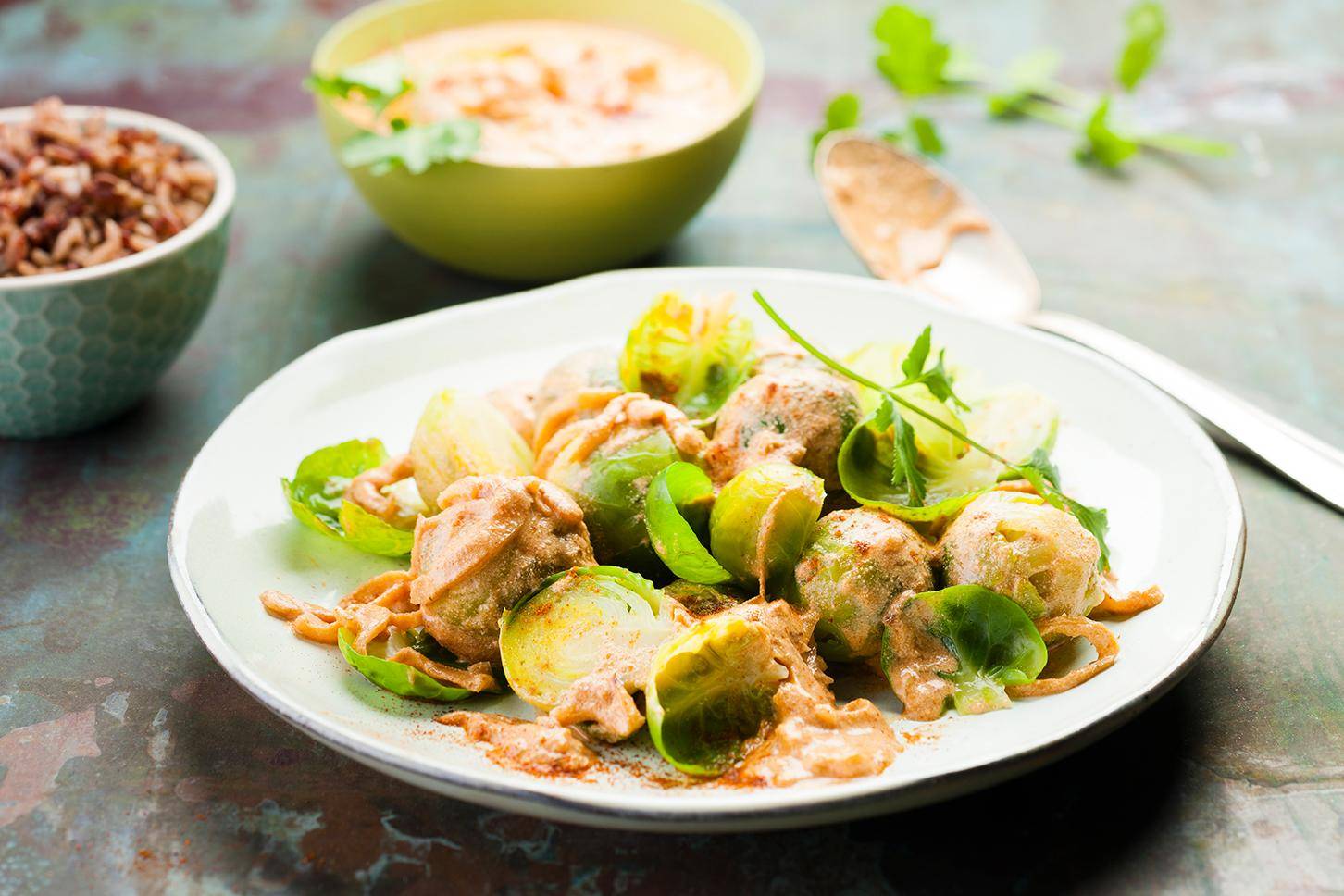 Růžičková kapusta Tandoori - recept Cookeo | Tefal