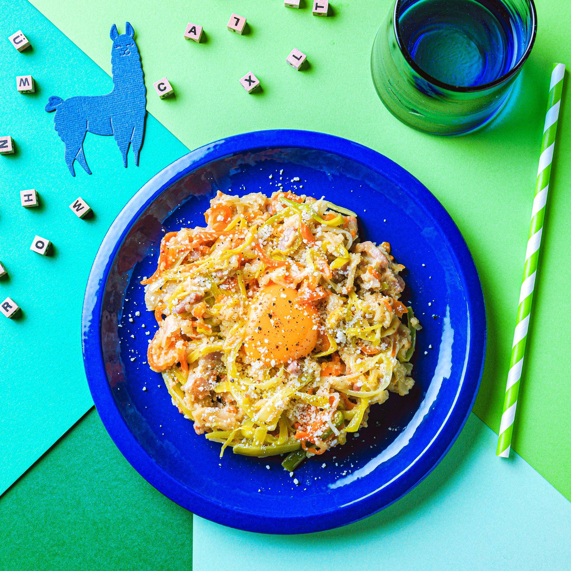 Zeleninové těstoviny carbonara - recept Cookeo | Tefal
