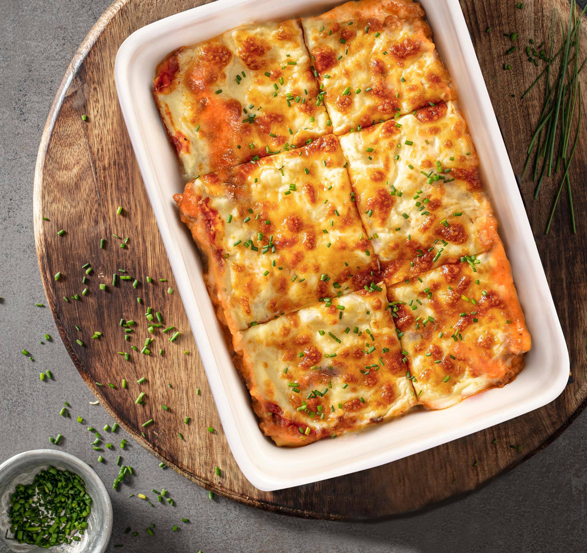 Boloňské lasagne - recept Easy Fry Mega | Tefal