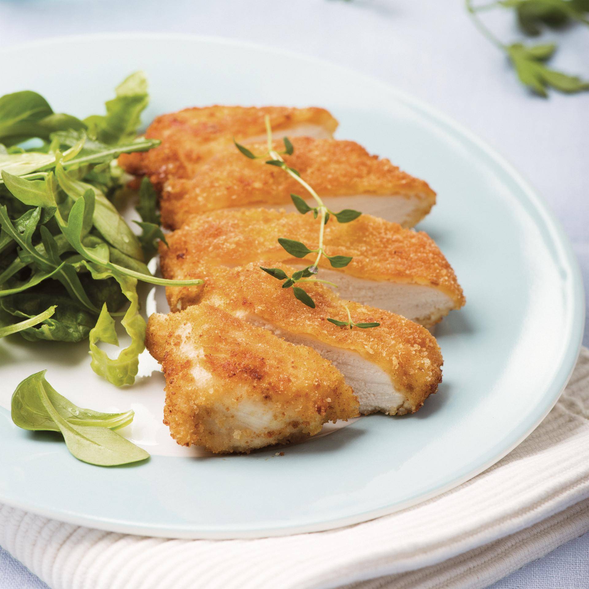 Krůtí řízky - recept Dual EasyFry&Grill | Tefal
