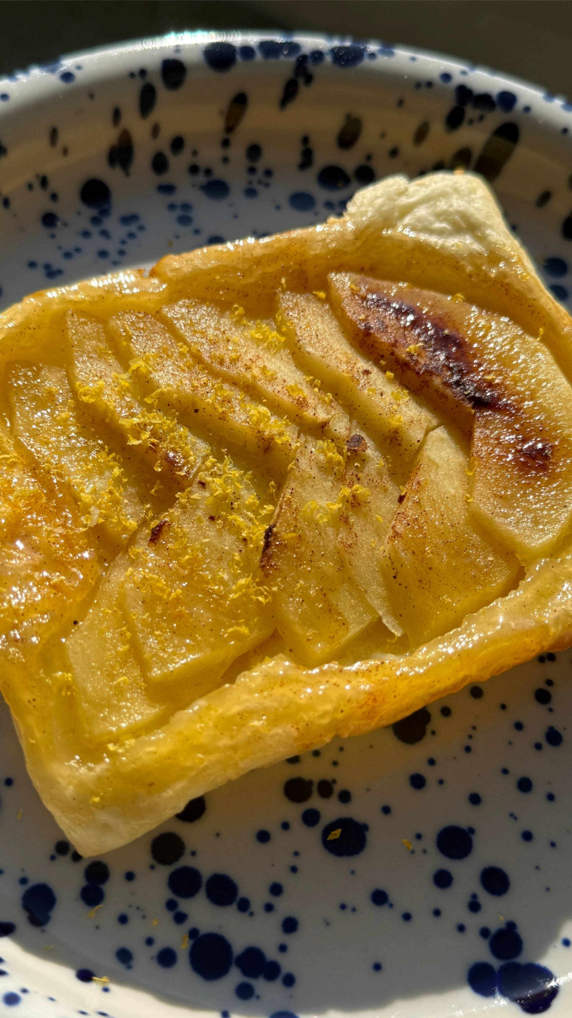 Otevřená jablečná taštička - recept Easy Fry Infrared | Tefal