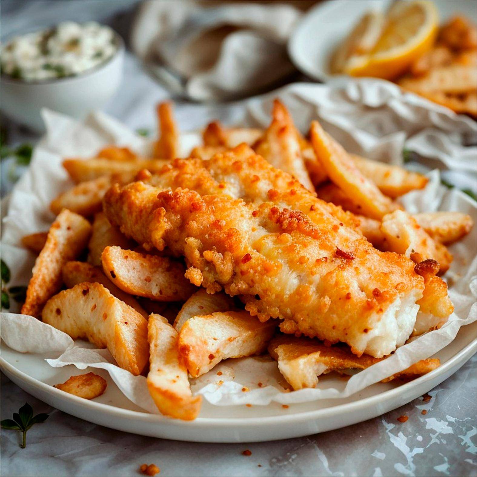 Fish and chips - recept Easy Fry Compact | Tefal