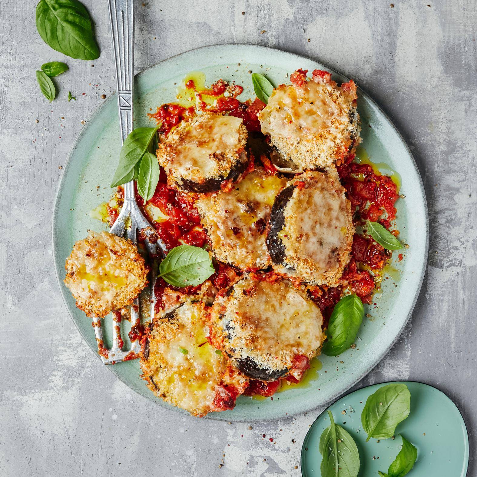 Křupavý lilek s parmazánem - recept OptiGrill 2in1 | Tefal