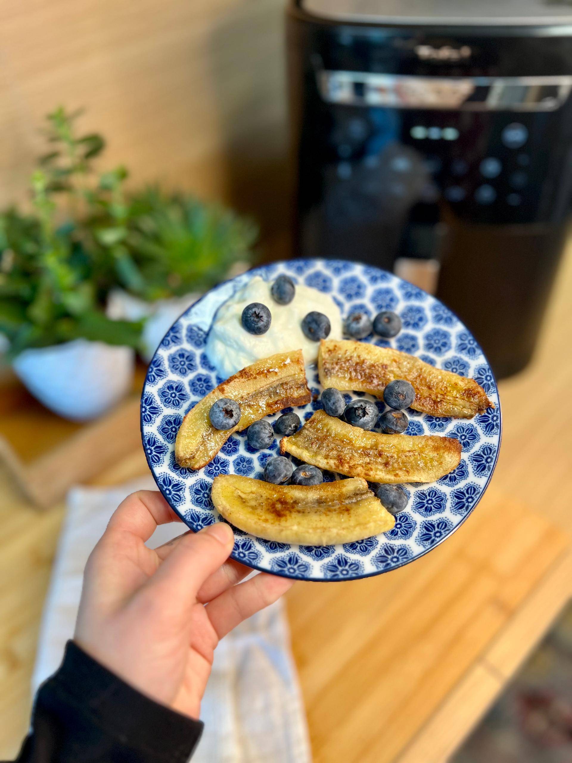 Karamelizovaný banán - recept EASY FRY & GRILL 2 in 1 MECHANICAL | Tefal