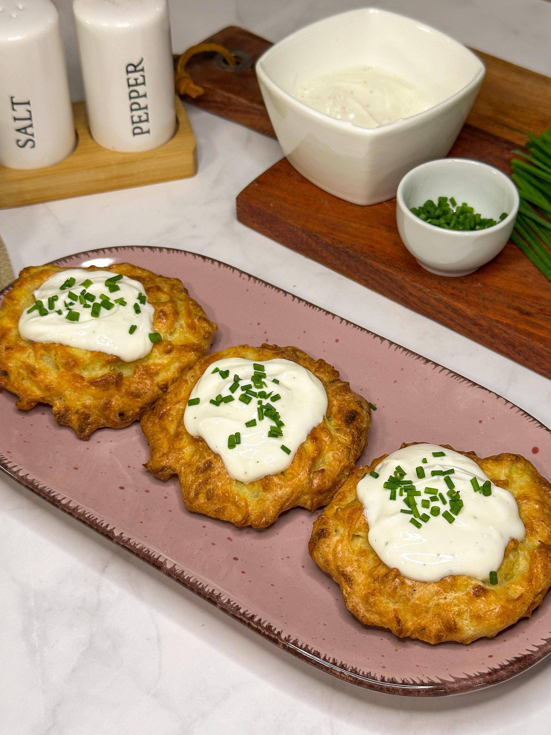 Křupavé bramborové placky - recept EASY FRY & GRILL 2 in 1 MECHANICAL | Tefal