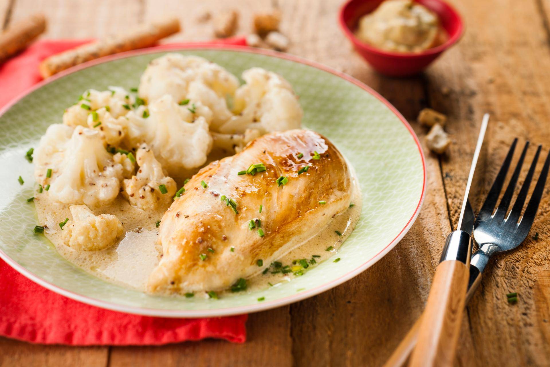 Kuře s květákem a hořčicí - recept Cookeo | Tefal