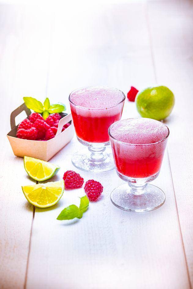 Úžasný koktejl z malin a limonády - recept Blen Up | Tefal