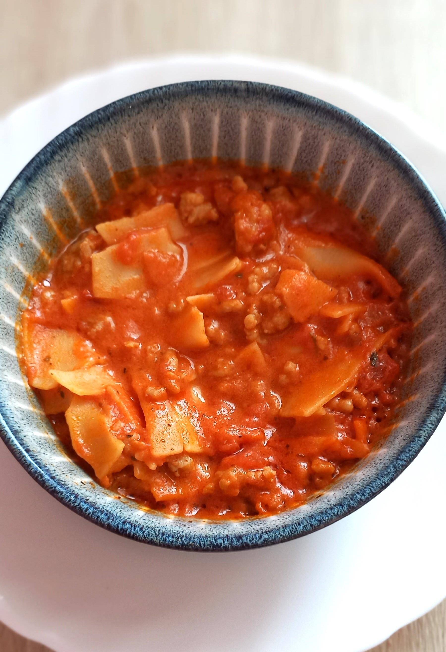 Lasagnová polévka - recept Cookeo | Tefal