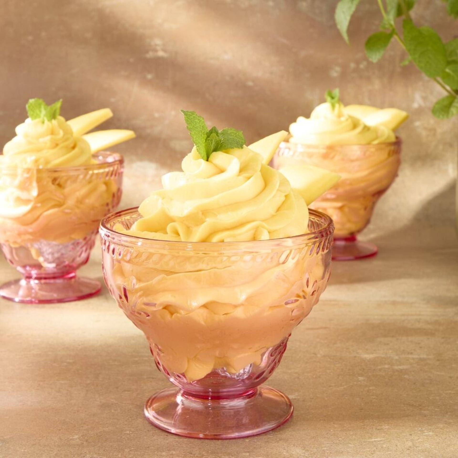 Proteinový mangový mražený jogurt - recept Freezi | Tefal
