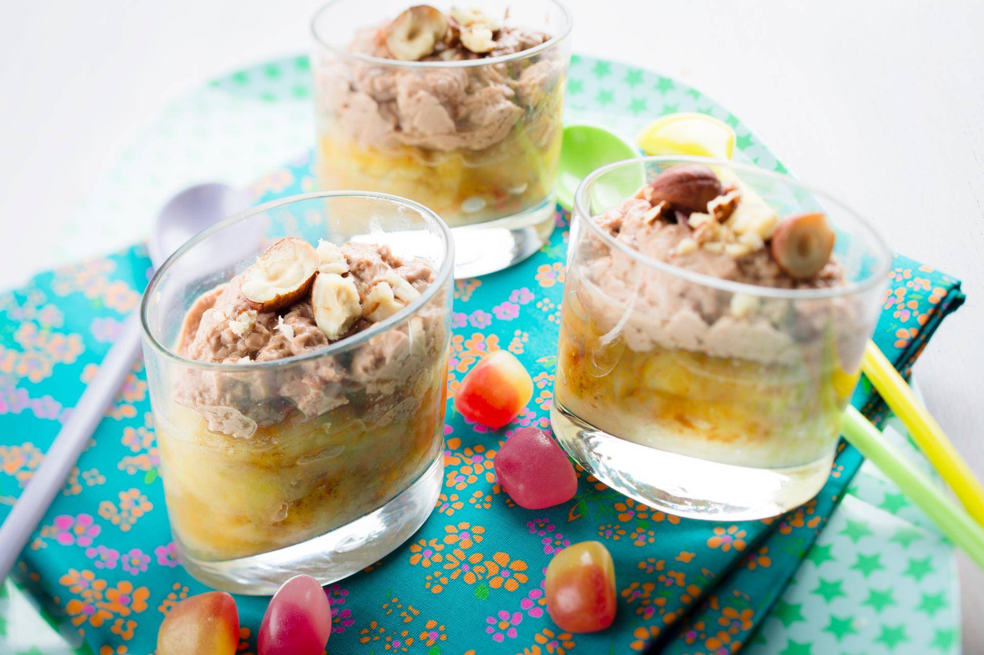 Banán s čokoládou ve skleničce - recept Cookeo | Tefal