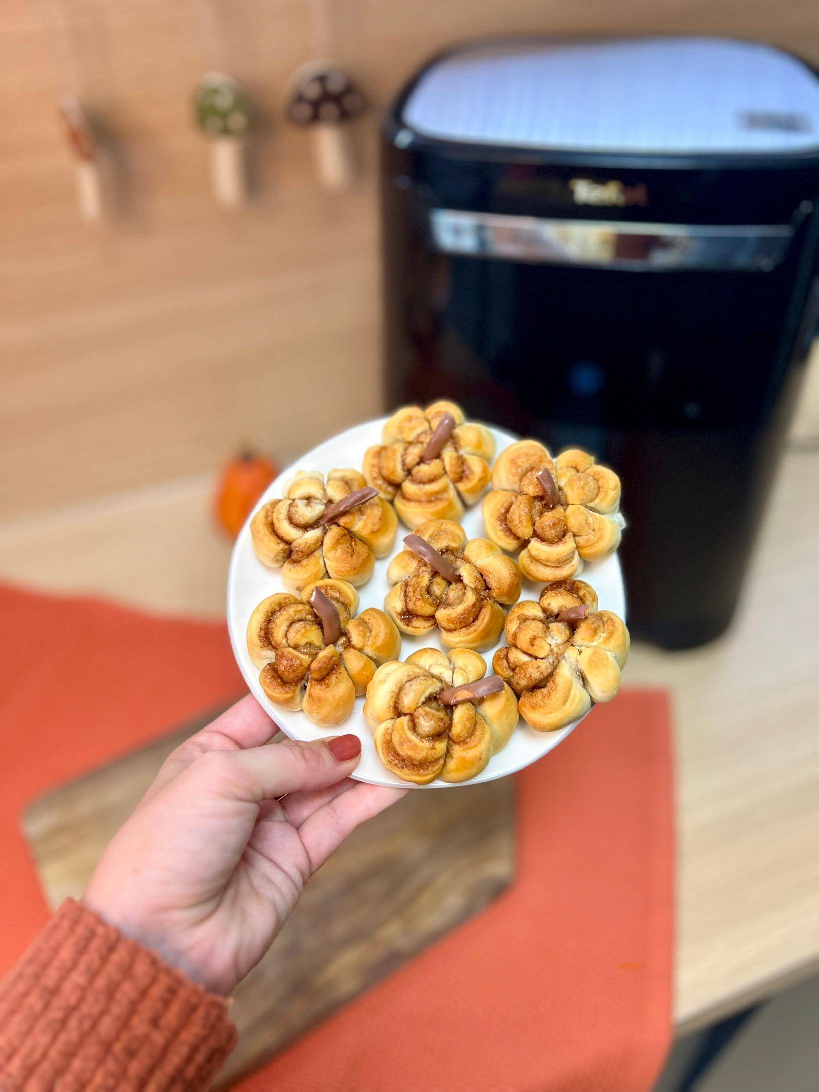 Skořicové dýně z Easy Fry - recept EASY FRY & GRILL 2 in 1 MECHANICAL | Tefal