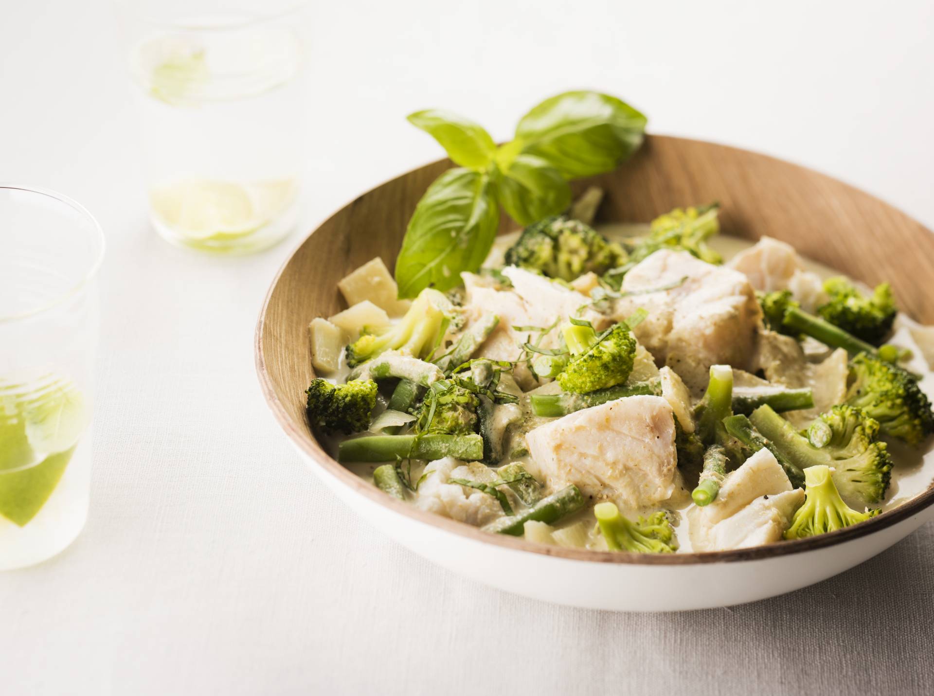 Zelené kari s rybou - recept Cookeo | Tefal
