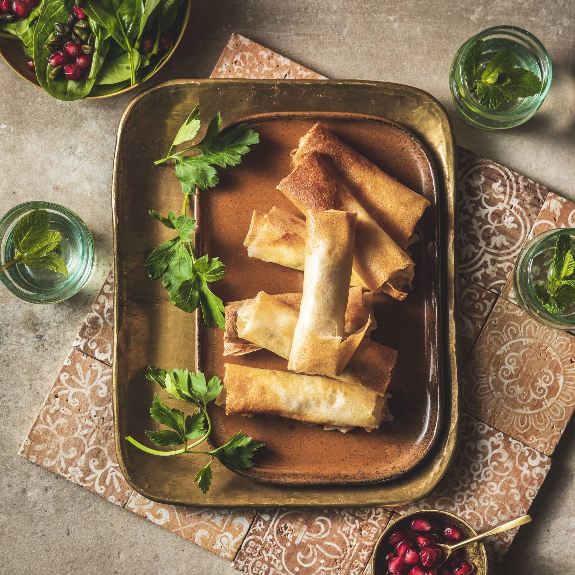 Arabské taštičky Sambousek - recept Cookeo | Tefal