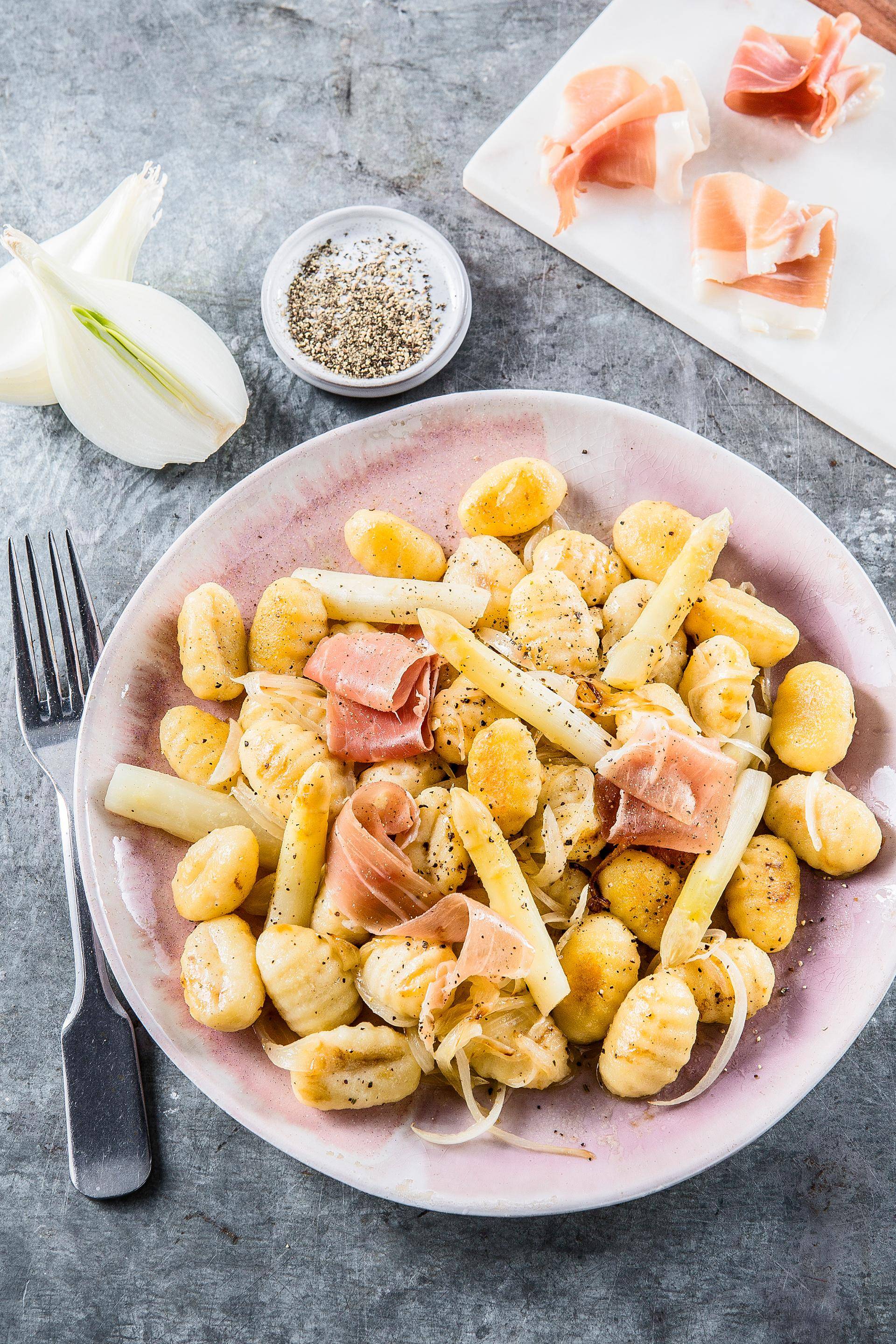 Gnocchi s bílým chřestem - recept Cookeo | Tefal