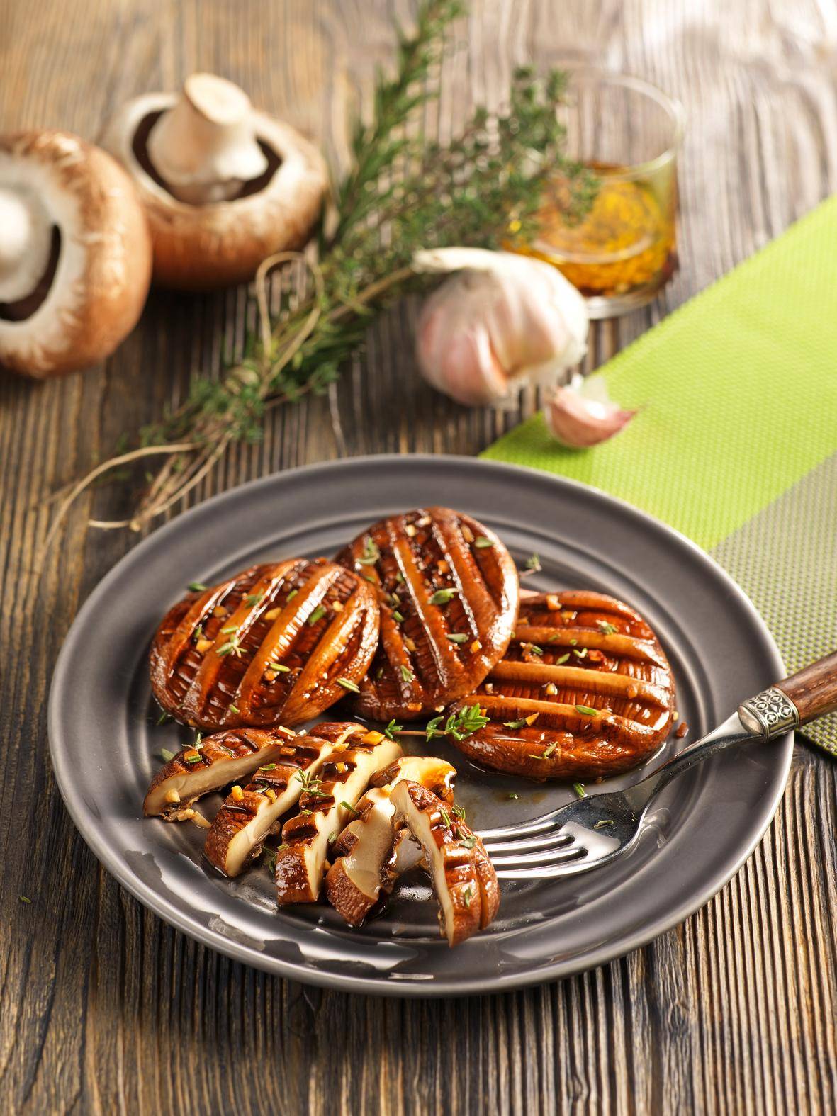 Grilované žampiony Portobello - recept EASY FRY GRILL & STEAM 3 in 1 | Tefal