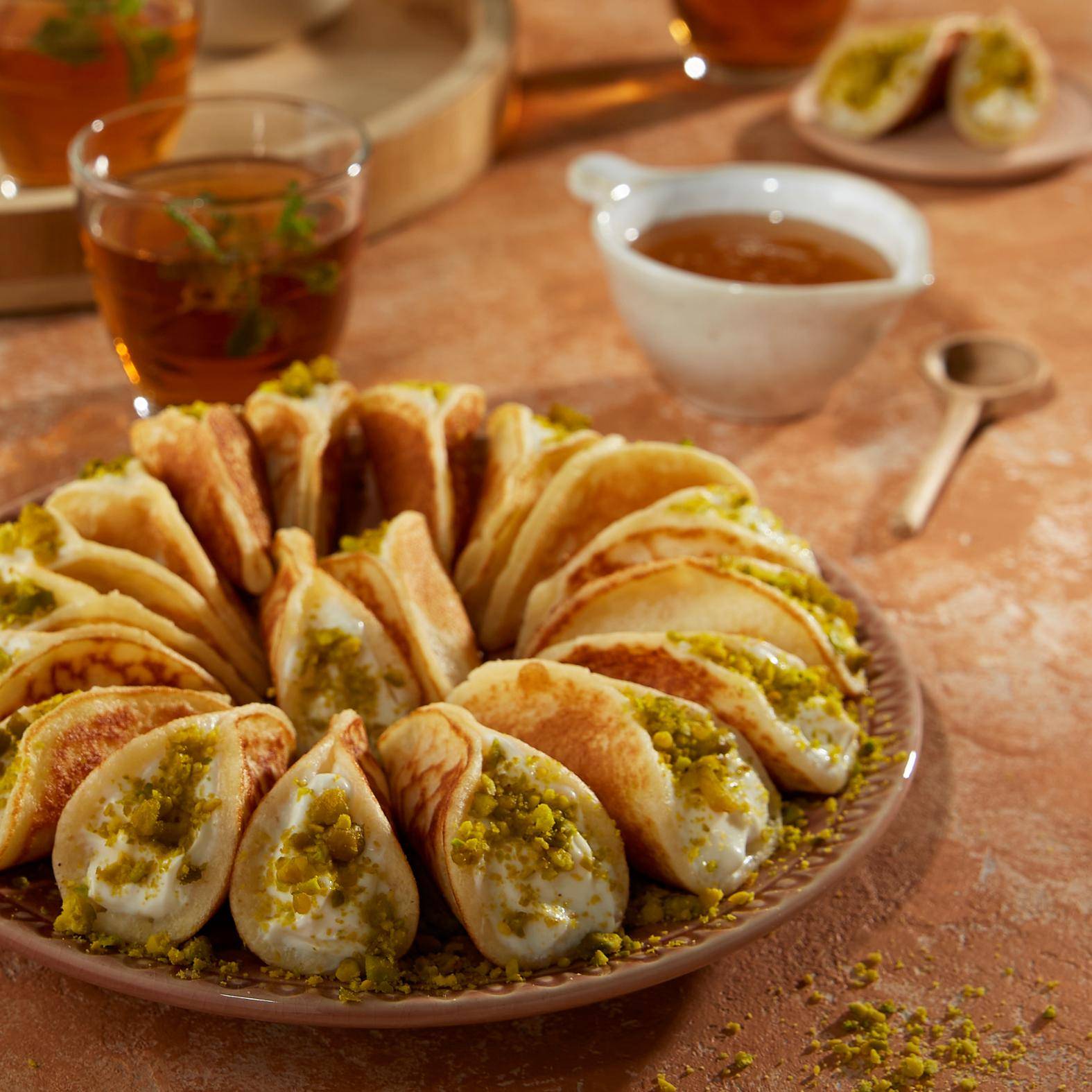 Mini orientální palačinky - recept PerfectMix+ | Tefal