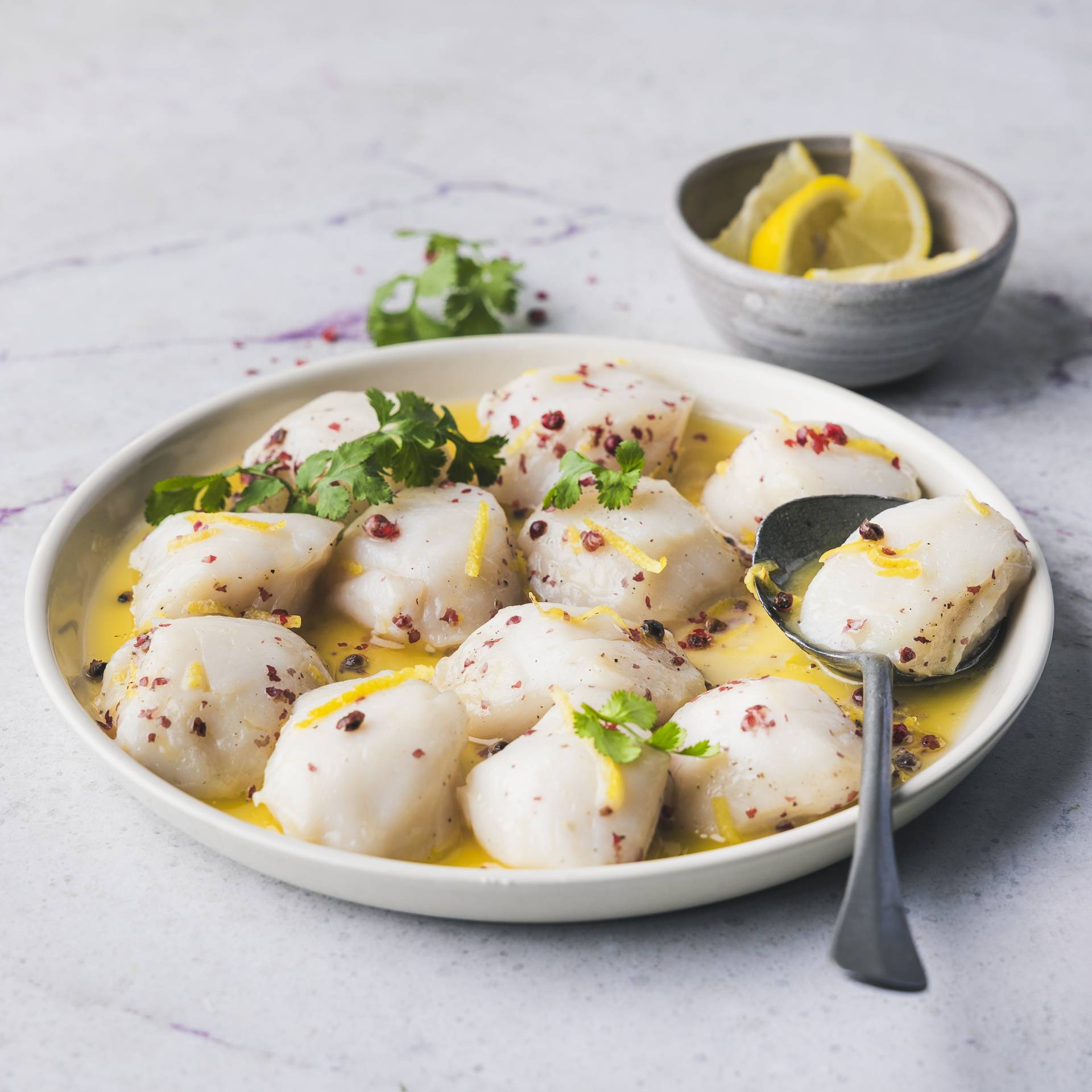 *Noix de Saint-Jacques cuites sous vide - recept undefined | Tefal