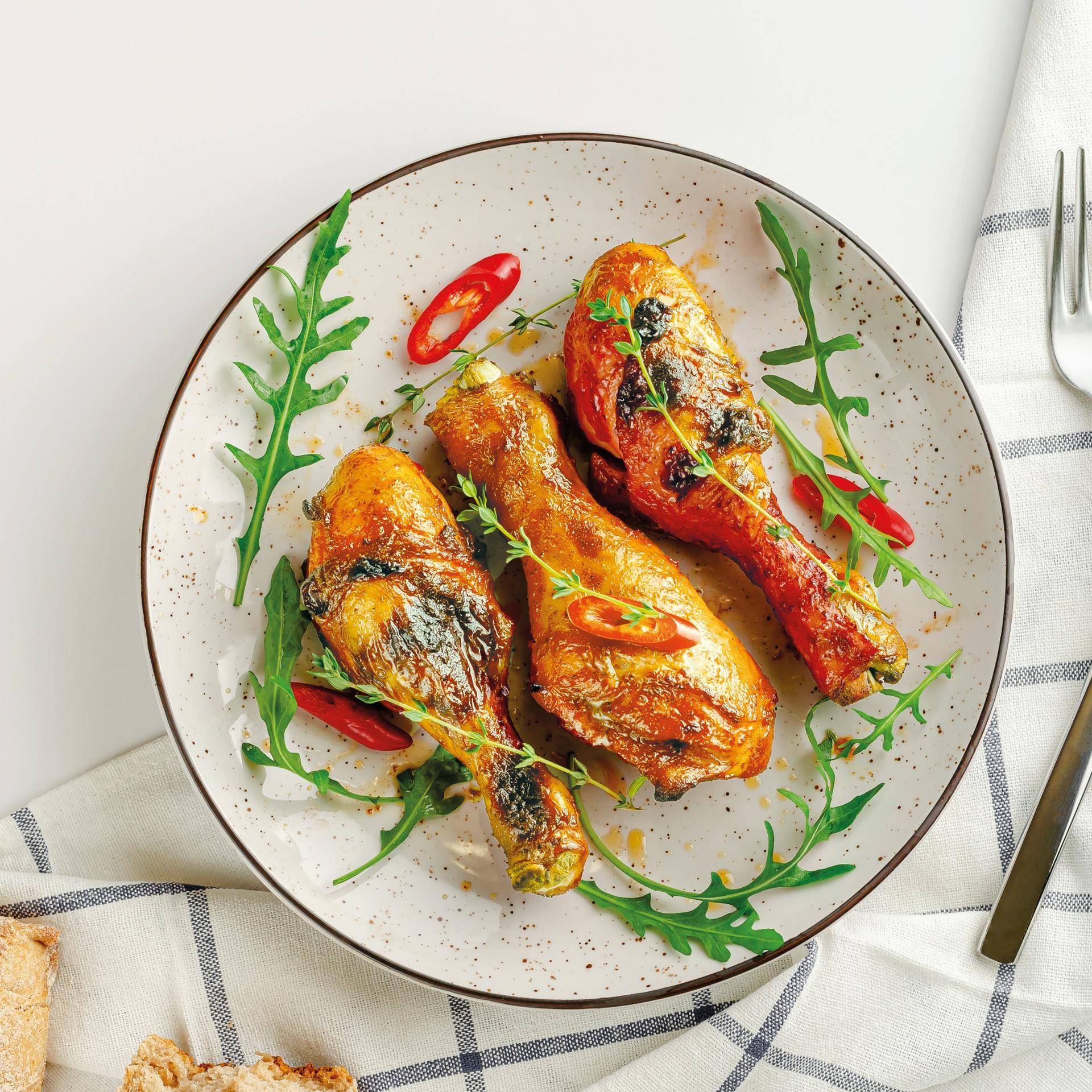 Kuřecí paličky tandoori - recept Easy Fry Compact | Tefal