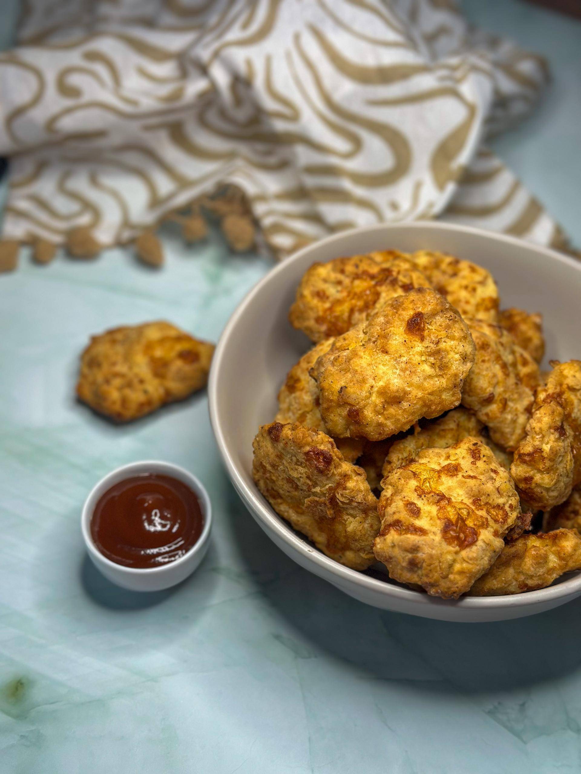 Kuřecí nuggety s parmezánem - recept EASY FRY & GRILL 2 in 1 XXL | Tefal