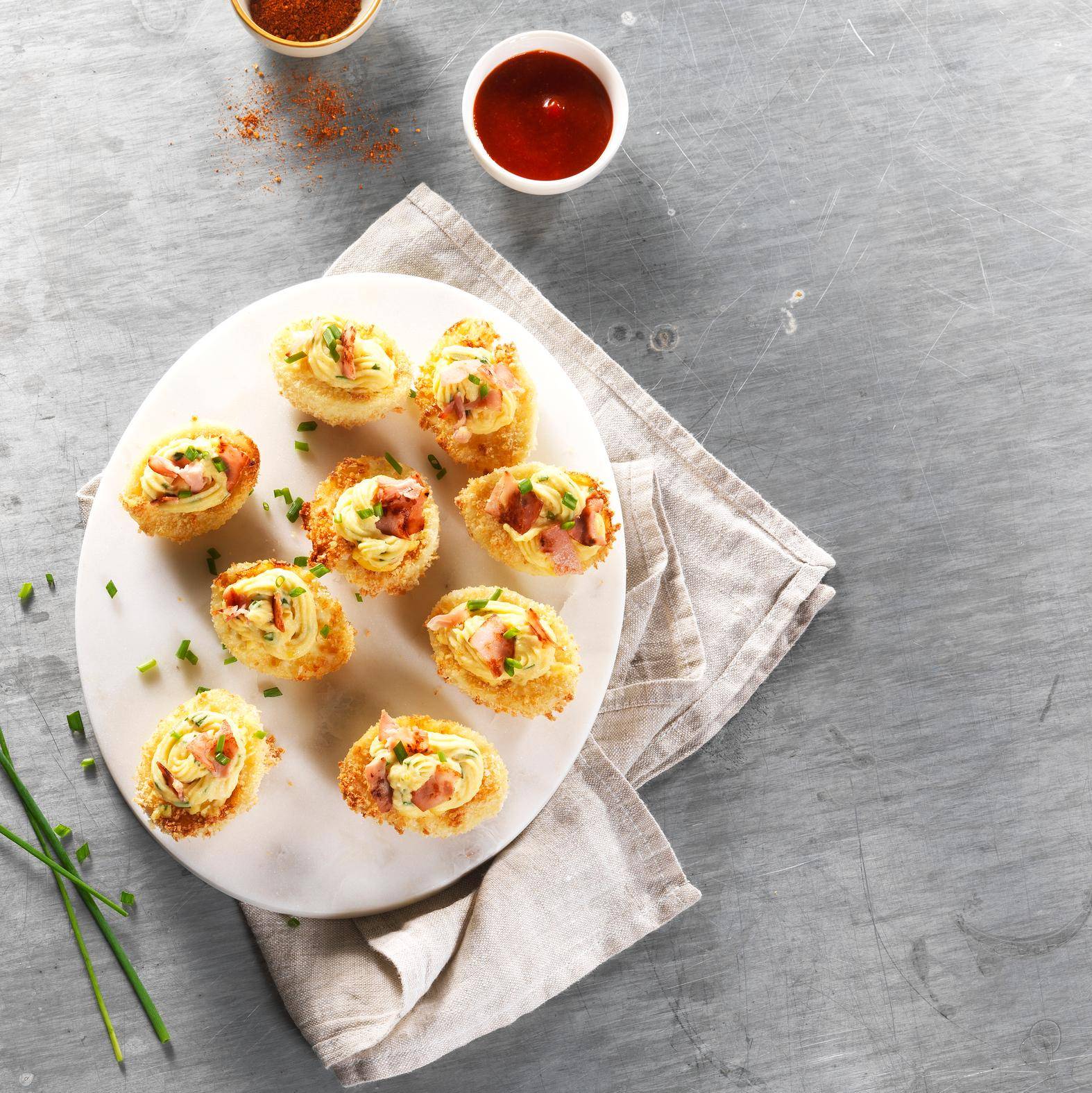 Pštrosí vejce - recept EASY FRY GRILL & STEAM 3 in 1 | Tefal