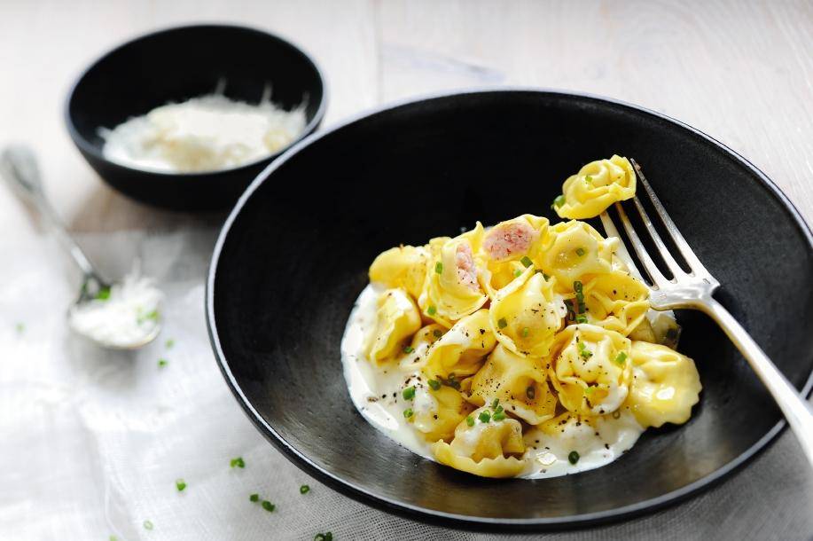 Tortellini se šunkou a parmazánem - recept Cookeo | Tefal