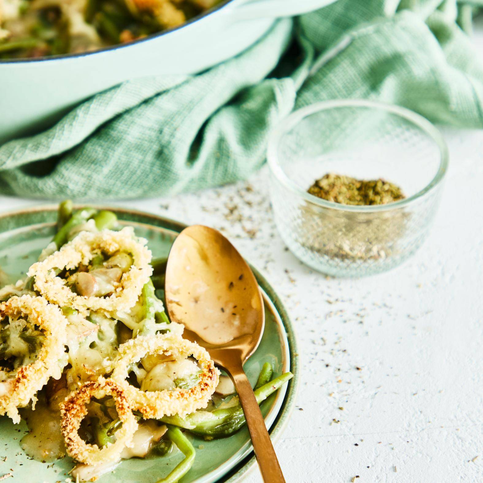 Gratinované zelené fazole - recept Hrnce a pánve | Tefal