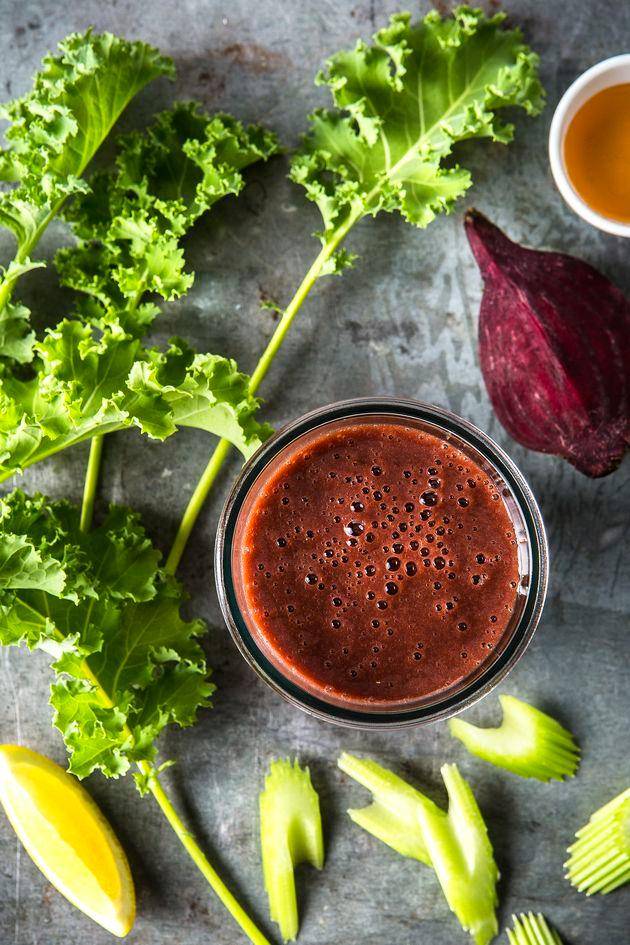 Očistné detoxikační smoothie z kadeřávku a červené řepy - recept Blen Up | Tefal