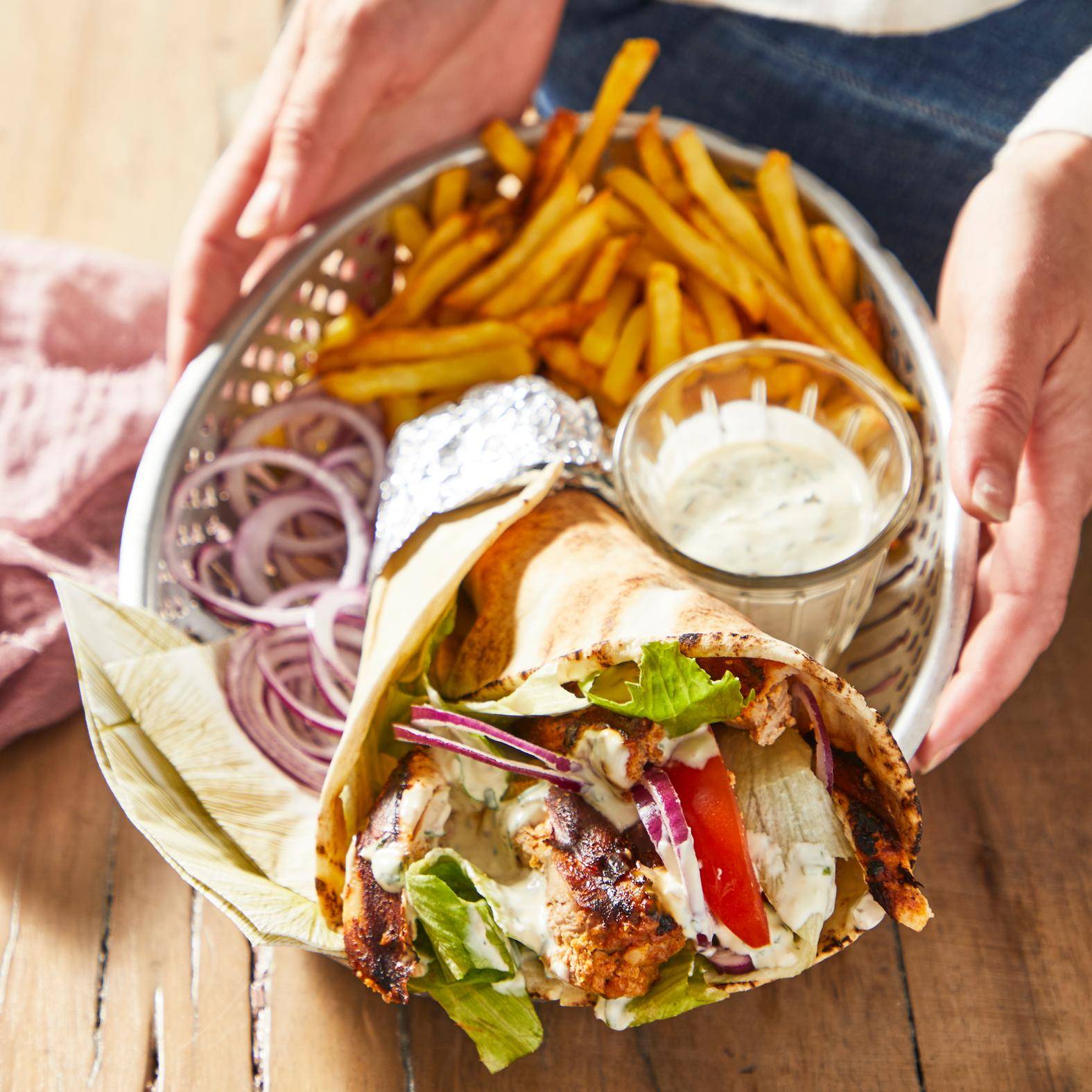 Kuřecí kebab - recept OptiGrill 2in1 | Tefal