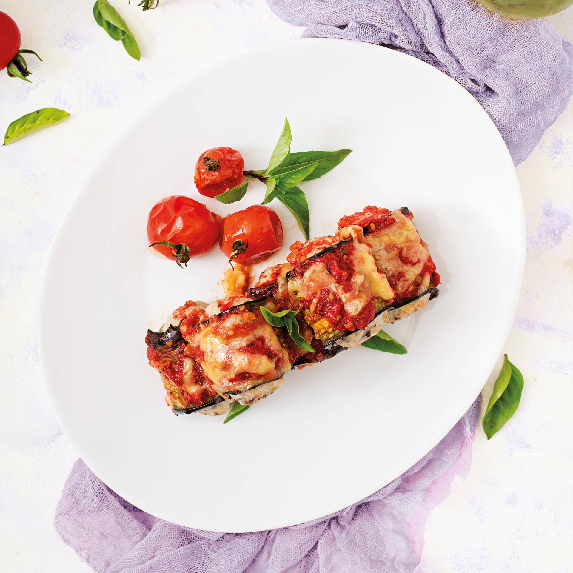 Závitky z lilku s mozzarellou - recept undefined | Tefal