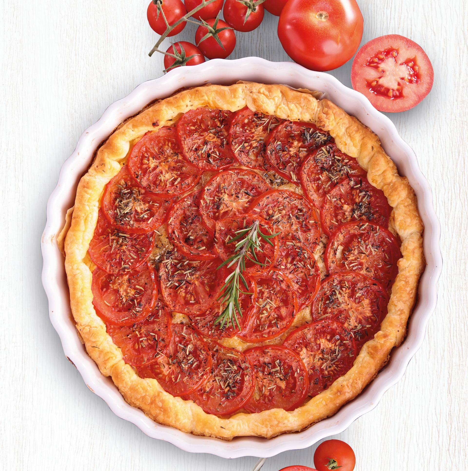 Rajčatový slaný koláč - recept undefined | Tefal