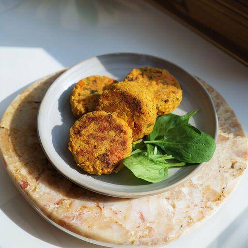 Placky z červené čočky a batátů - recept Hrnce a pánve | Tefal